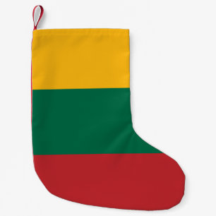 Petite Chaussette De Noël Drapeau de Lituanie