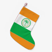 Petite Chaussette De Noël Drapeau de Miami, Floride (Devant (Accrochage))