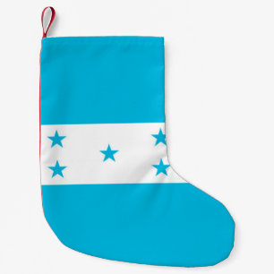 Petite Chaussette De Noël Drapeau de Noël du Honduras