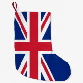 Petite Chaussette De Noël Drapeau du Royaume-Uni (Devant)