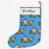 Petite Chaussette De Noël Drôle de dessin animé de fourmis (Dos)