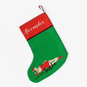 Petite Chaussette De Noël Drôle Unique (Dos (Accrochage))