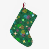 Petite Chaussette De Noël Éclairage de Noël double face (Devant (Accrochage))