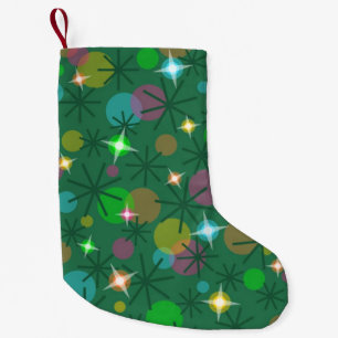 Petite Chaussette De Noël Éclairage de Noël double face