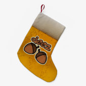 Petite Chaussette De Noël Écrous et bière de Deez (Devant (Accrochage))