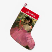 Petite Chaussette De Noël Edgar Degas - Danseurs en rose (Devant (Accrochage))