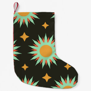 Petite Chaussette De Noël Elégant ésotérique forme sans soudure art motif. a