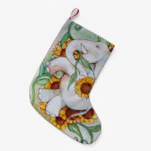 Petite Chaussette De Noël Éléphant de tournesol (Devant (Accrochage))