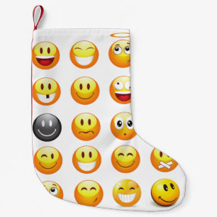 Petite Chaussette De Noël emojis xmas stockage de noël