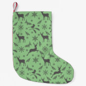 Petite Chaussette De Noël Enchanted Deer Christmas Stocking (Devant)