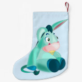 Petite Chaussette De Noël Encombrement de Noël drôle avec bébé âne (Dos)