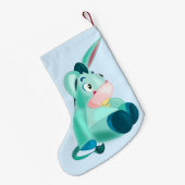 Petite Chaussette De Noël Encombrement de Noël drôle avec bébé âne (Dos (Accrochage))