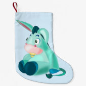 Petite Chaussette De Noël Encombrement de Noël drôle avec bébé âne (Devant)