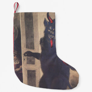 Petite Chaussette De Noël Enlèvement par Krampus