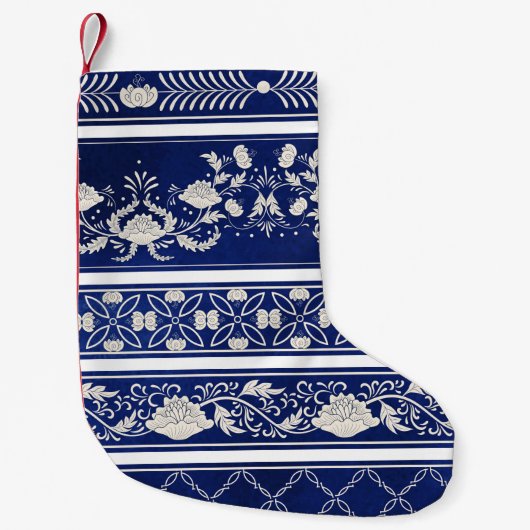 Petite Chaussette De Noël Ensemble de cinq bordures motif (Devant)