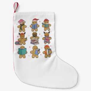 Petite Chaussette De Noël Équipe de Noël Père Noël Gingerpain d'épice