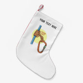 Petite Chaussette De Noël Escalade rock Prusik Hitch (Devant (Accrochage))