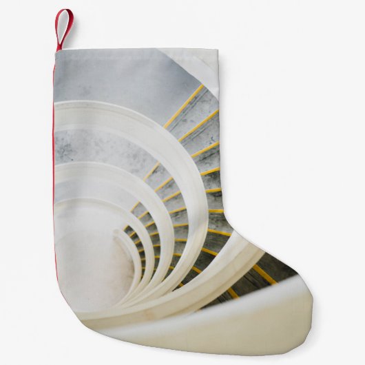 Petite Chaussette De Noël Escalier en spirale (Devant)