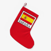 Petite Chaussette De Noël Espagne (Devant (Accrochage))