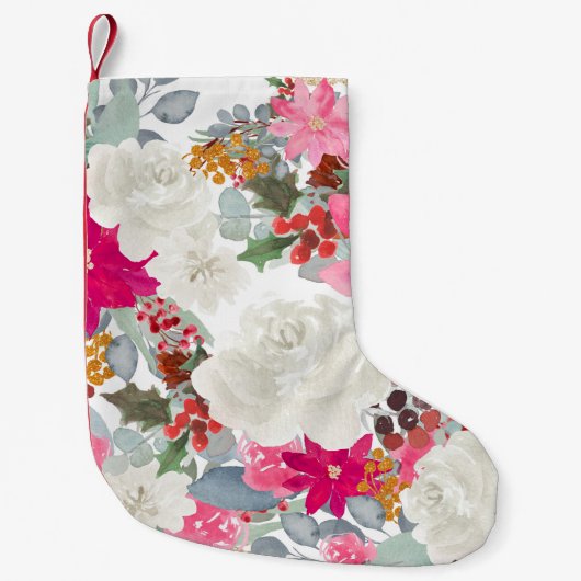 Petite Chaussette De Noël Espèce de Flower (Devant)
