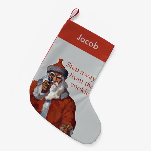 Petite Chaussette De Noël Étape à partir des biscuits (Devant (Accrochage))