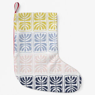Petite Chaussette De Noël ethnique vintage et homogène 
