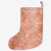 Petite Chaussette De Noël Étincelle de broche (Dos)