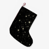 Petite Chaussette De Noël étoiles de nuit ciel étoilé ciel (Devant (Accrochage))