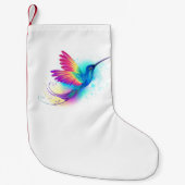 Petite Chaussette De Noël Exotic Rainbow Hummingbird (Devant)