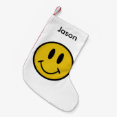 Petite Chaussette De Noël Face dorée (Devant (Accrochage))