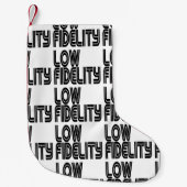 Petite Chaussette De Noël Faible fidélité (Devant)