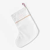 Petite Chaussette De Noël Faire-part de naissance de bébé (Dos (Accrochage))