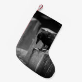 Petite Chaussette De Noël Falln Cemetery Crow (Devant (Accrochage))