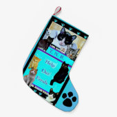 Petite Chaussette De Noël Feral Cat - TNR- Art   - Personnaliser (Devant (Accrochage))