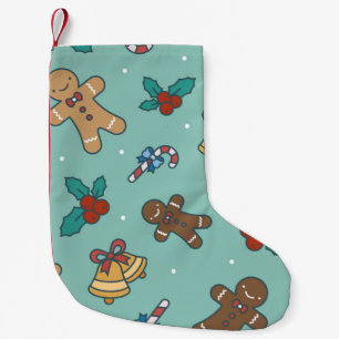 Petite Chaussette De Noël Festive Noël Sweets Design