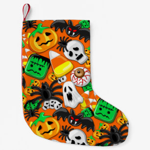 Petite Chaussette De Noël Fête des Candies Éffrayantes d'Halloween