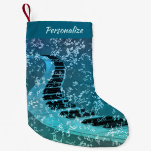 Petite Chaussette De Noël Fêtes de Noël des musiciens de Piano Keys
