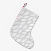 Petite Chaussette De Noël feuille d'arbre (Devant (Accrochage))