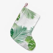 Petite Chaussette De Noël Feuilles 7 (Devant (Accrochage))