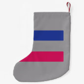 PETITE CHAUSSETTE DE NOËL FIERTÉ ANDROGYNE (Dos)