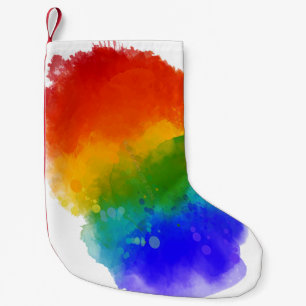Petite Chaussette De Noël Fierté moderne de SlipperyJoe éclaboussure d'énerg