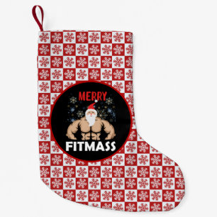 Petite Chaussette De Noël Fitness amusant Thème Noël Fitmas Trainer Salle de