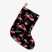 Petite Chaussette De Noël Flamants roses Love Motif 4 (Devant (Accrochage))