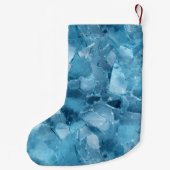 Petite Chaussette De Noël Flambeaux blancs d'hiver Noël (Dos)