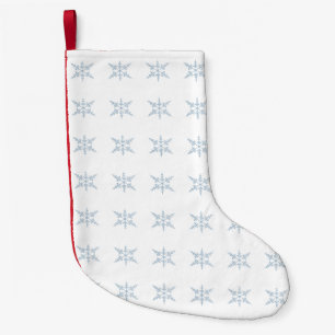 Petite Chaussette De Noël Flammes de neige d'hiver Stationnement de Noël