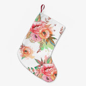 Petite Chaussette De Noël fleur printanière (Devant (Accrochage))