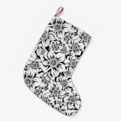 Petite Chaussette De Noël Fleurs Mandala 6 (Devant (Accrochage))