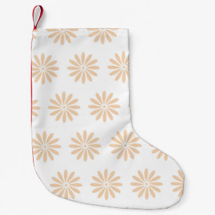 Petite Chaussette De Noël Fleurs roses motif. art, dessin, arrière - plan, f