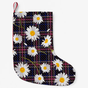 Petite Chaussette De Noël Floral seamless pattern, background In art nouveau