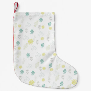 Petite Chaussette De Noël Flowers